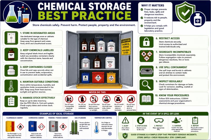 Chemical storage best practice
