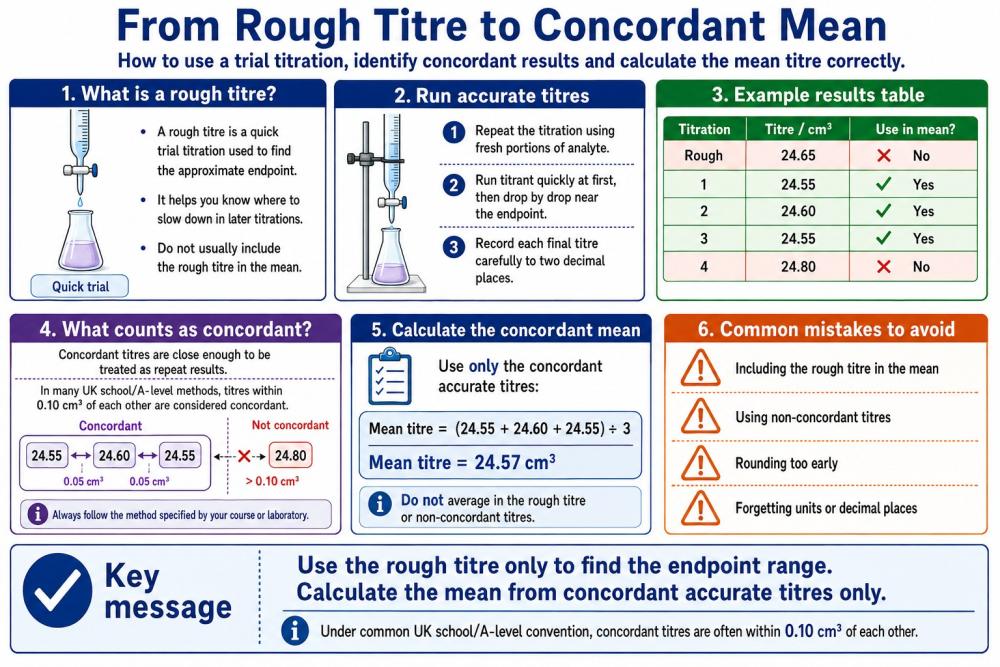 From Rough Titre to Concordant Mean