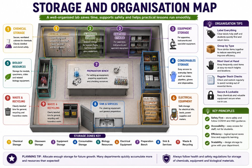 KS3 Storage and Organisation Map