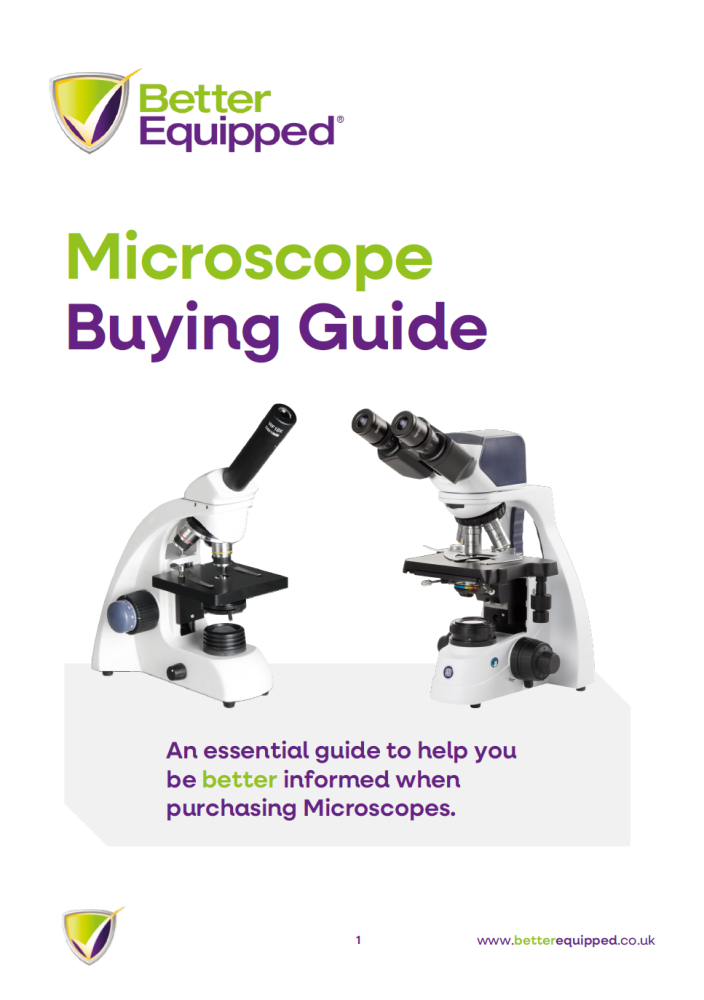 Downloadable PDF version of Microscope Buying Guide from Better Equipped