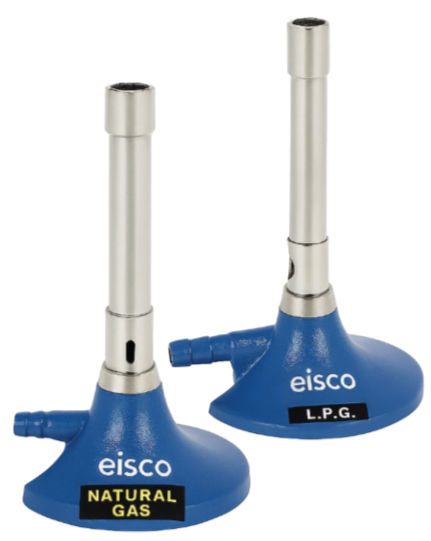 lpg and natural gas bunsen burners