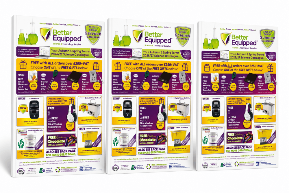 Better Equipped school science catalogue