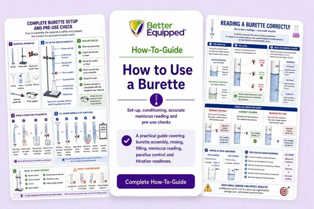 How-To Read a Burette Correctly