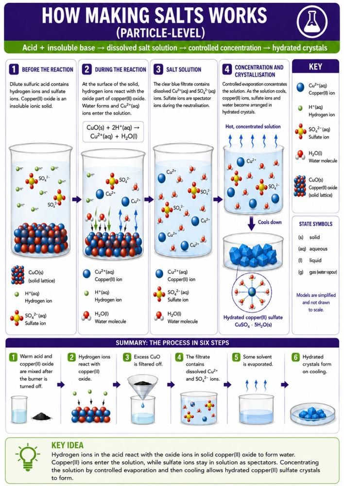 How making salts works at particle level