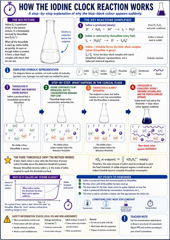 How the Iodine Clock Reaction Works