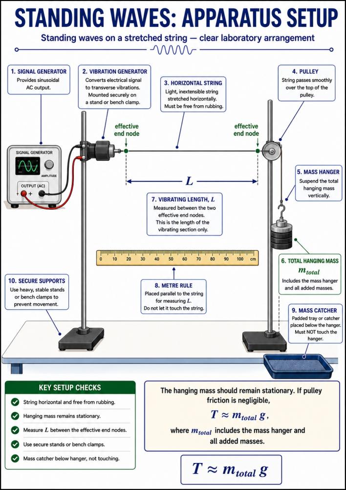 Standing Waves: Apparatus Setup