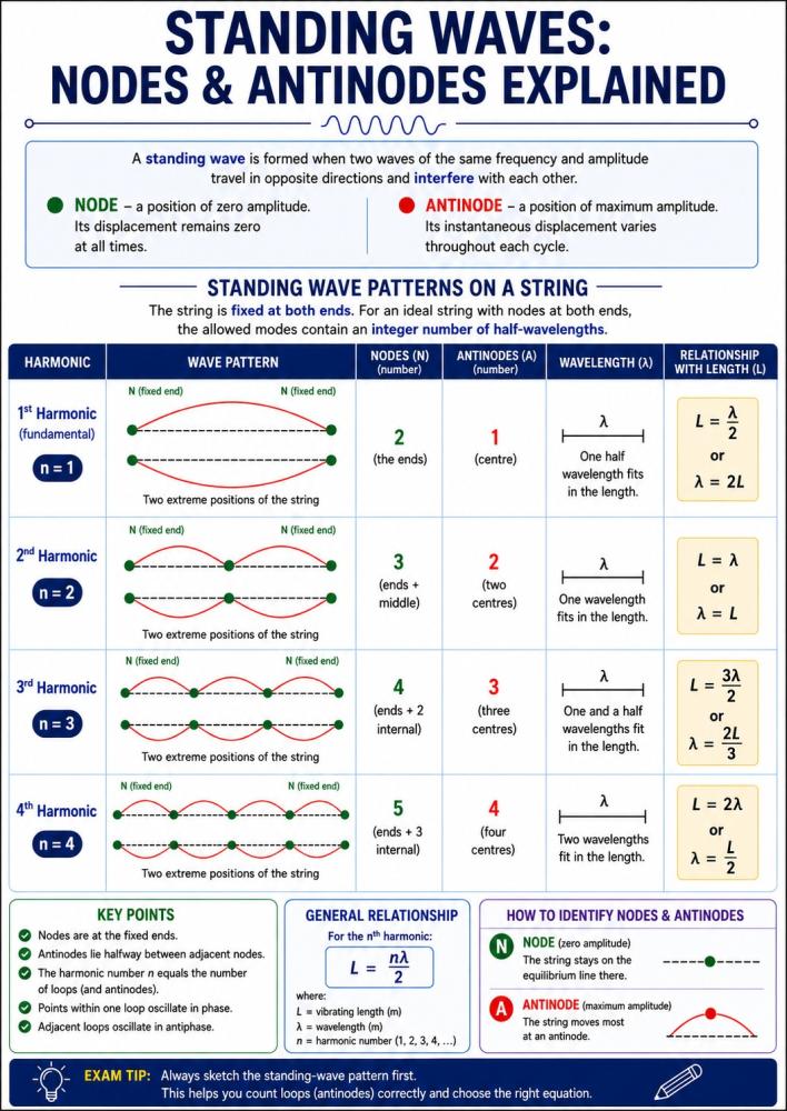 Standing Waves: Nodes & Antinodes Explained