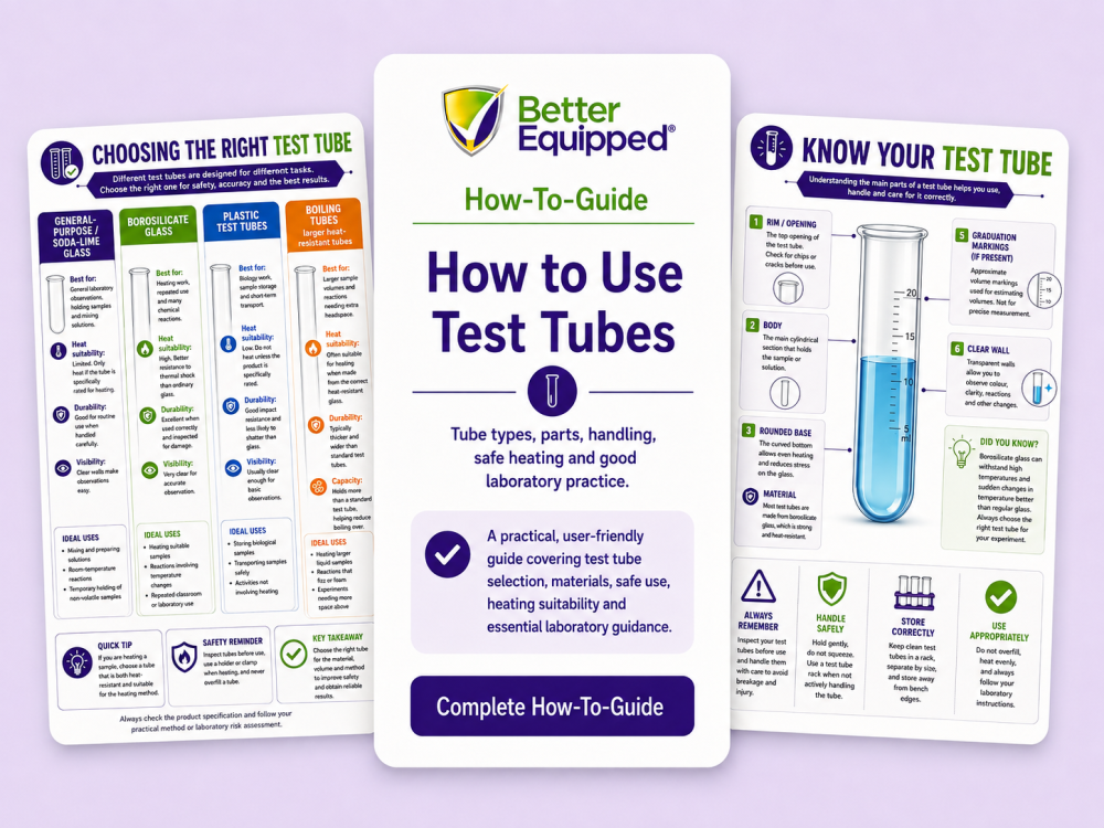 How to Use, Handle and Care for Test Tubes