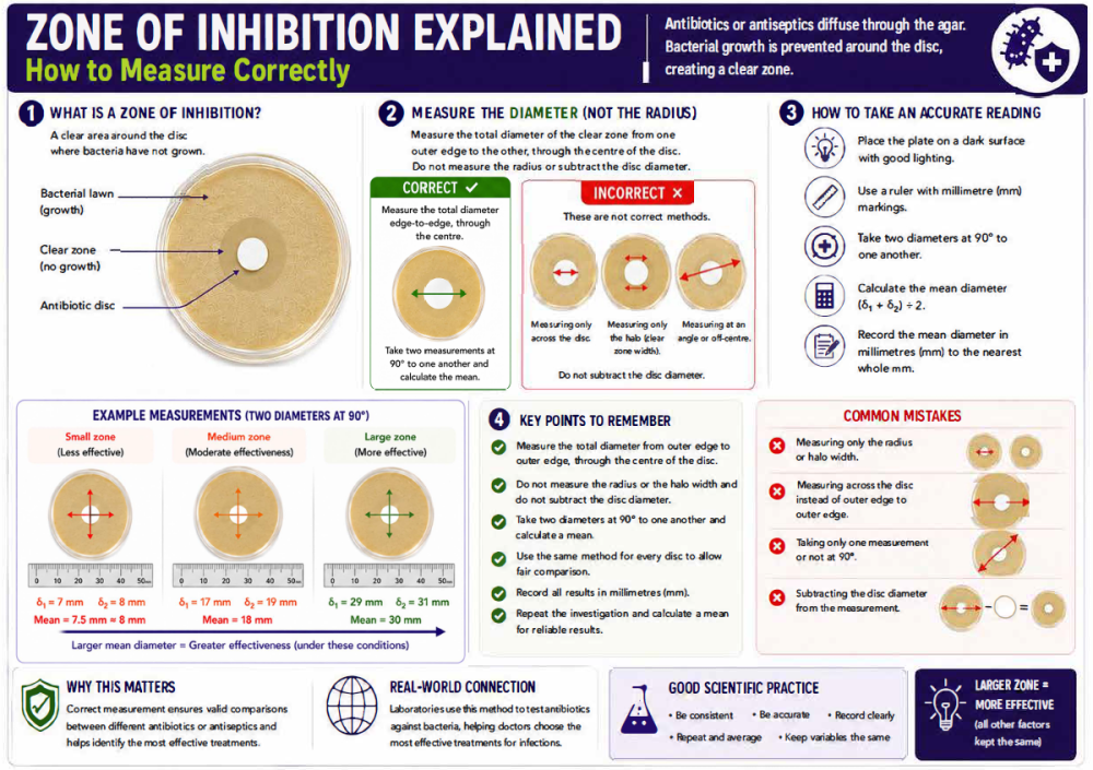Zone of inhibition explained
