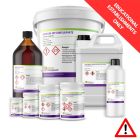 Better Equipped Branded Range of Chemical Products In Various Containers Like Glass Bottles, Plastic Tubs and Plastic Bottles. Image Features Banner stating Only For Educational Establishments.