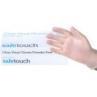 Disposable Vinyl Gloves Powder Free Box of 100 Extra Large