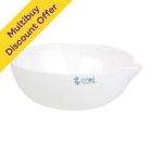 Evaporating Basin/Dish Porcelain Shallow 75ml, 1 Unit : Multibuy Discount Offer x 10 Units