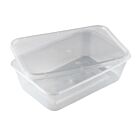 Freezer, Microwave Tubs 500ml, Pack of 50, 170 x 120 x 35mm