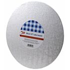 Silver Cake Board 10" Round, 3mm Thickness