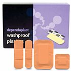 Washproof Plasters Box of 100 Assorted