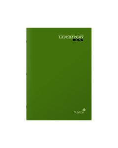 Silvine Laboratory Book A4 Green 75gsm 80 Pages 1, 5, 10mm  [3019]