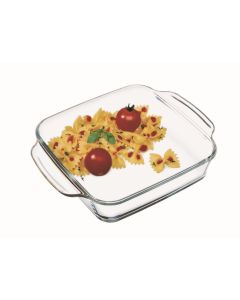 Simax Storage Dish Set with Plastic Lid 0.5L