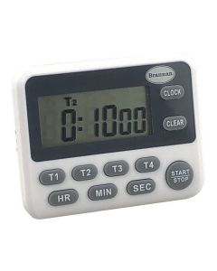 4-Way Timer & Clock - Brannan