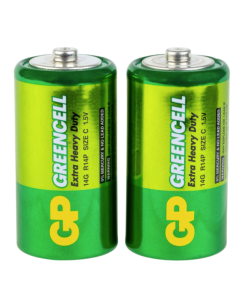 Batteries C 1.5V Pack of 2 Zinc Chloride [4036]
