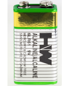 Battery 9V (PP3) Pack of 1 Alkaline [4039]