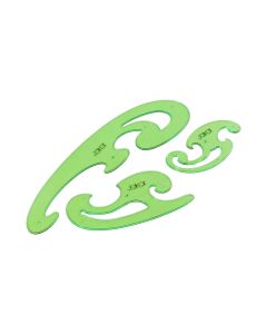 French Curve Set Pack of 12 [9945224]