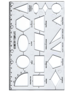 Geometry Template Stencil [48642]
