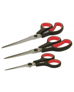 Scissors with Soft Grip Handles Set of 3 [48710]
