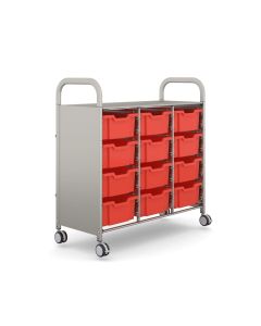 Gratnells Callero Plus Science Trolley 12 Deep Trays [8947]