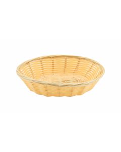 Oval Polywicker Basket 7" x 5" x 2" [778585]