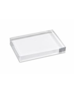 Acrylic Block Rectangle 75X50mm