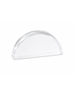 Acrylic Block Semi Circular 75mm Dia.