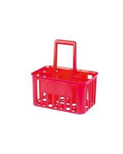Bottle Carrier Polypropylene - 6 x 90mm Max. Dia. Bottles