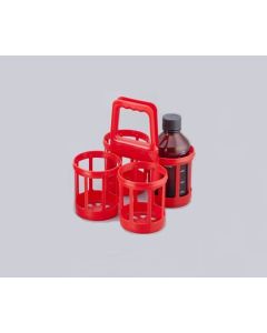 Bottle Carrier Polypropylene - 4 x 110mm Max. Dia. Bottles