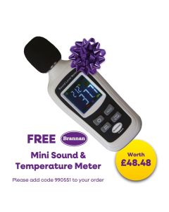Mini Sound Level & Temperature Meter - Brannan FREE GIFT