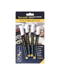Chalkmarkers 4 Pack (White) Small
