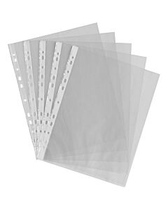 Display Sleeves 11 Hole A4 Pack of 100 (30 Micron)