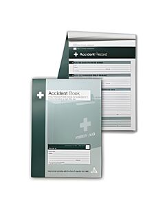 First Aid Accident Book A4 Size