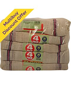 Floor Cloths Pack of 4 : Multibuy Discount Offer x 2 Packs