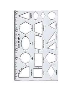 Geometry Template Stencil
