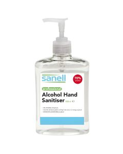 Hand Sanitiser 450ml Alcohol Based (70%)