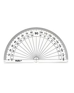 Helix 4 Inch 10cm 180 Degrees Protractor (Pack of 50)
