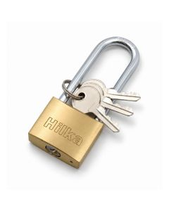 Brass Long Shackle Padlock 40mm 