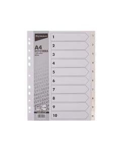 Index Dividers Pack of 20 A4 [93051]