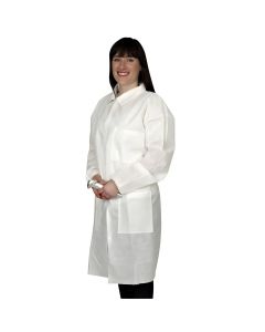 Lab Coat - LightWeight Reusable Small