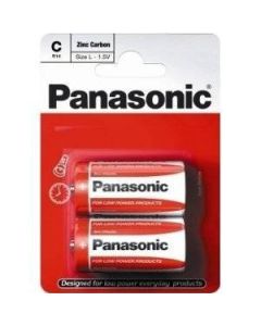 Batteries C Pack of 2 Panasonic [1916]