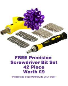 Precision Screwdriver Bit Set 42 Piece FREE GIFT