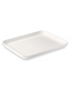 Display Tray - White Plastic 41cm x 30cm, 1 Unit : Multibuy Discount Offer x 10 Units