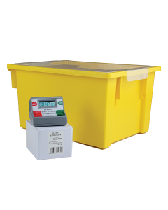 Satz School Stopclock Gratnells Extra Deep Tray of 15 [9372]