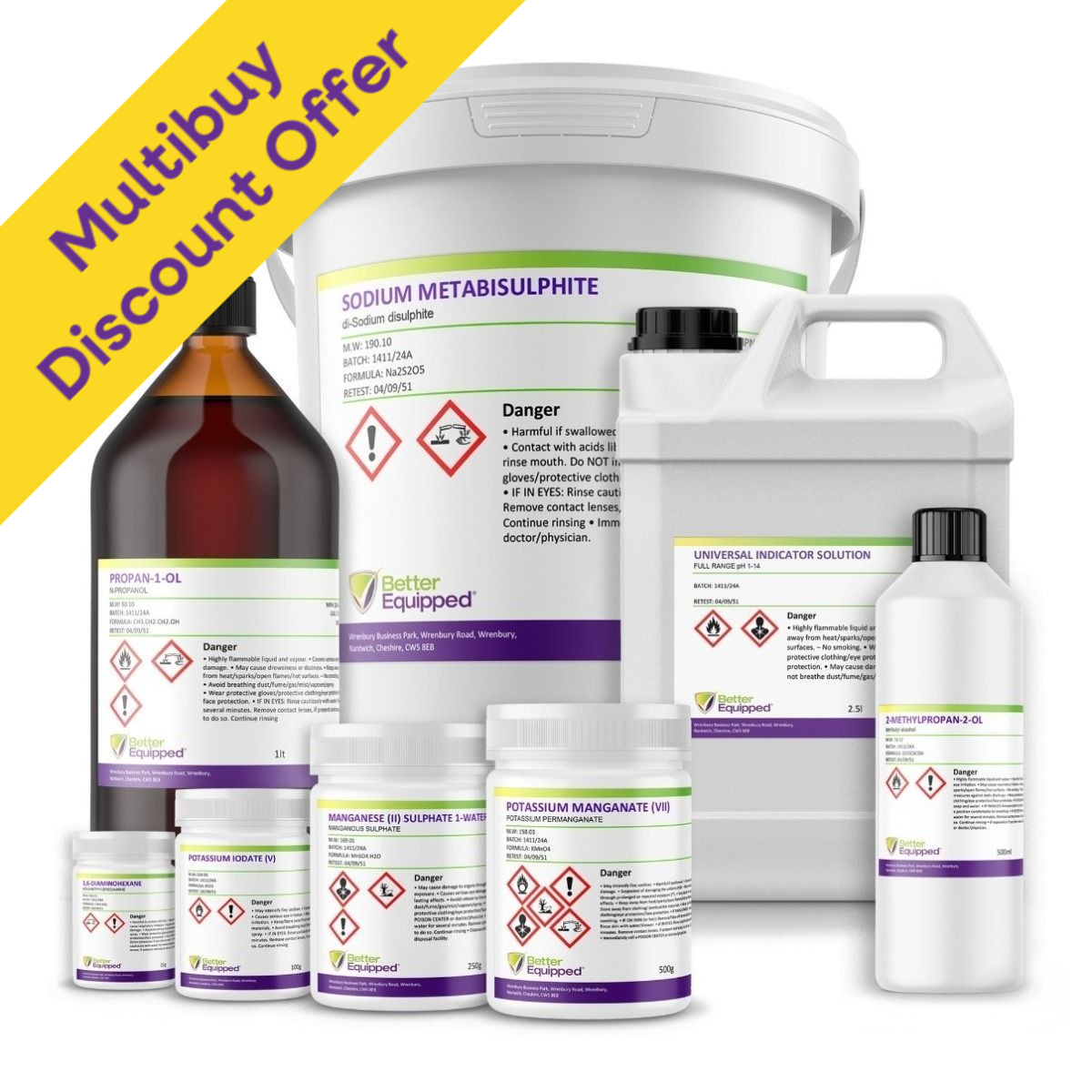Hydrogen Peroxide 6% (20 Vols) W/V Pure 2.5L, 1 Unit  : Multibuy Discount Offer x 2 Units