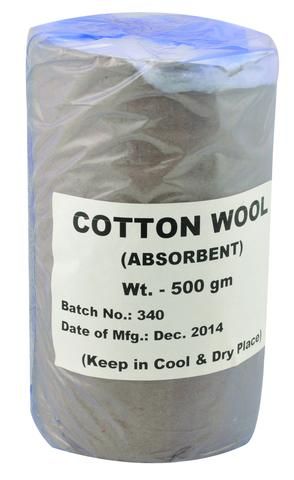 Absorbant Cotton Wool Roll 500g